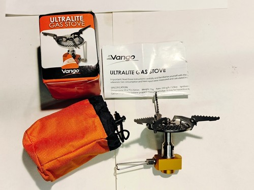 Vango ultralite gas stove - ultralite,