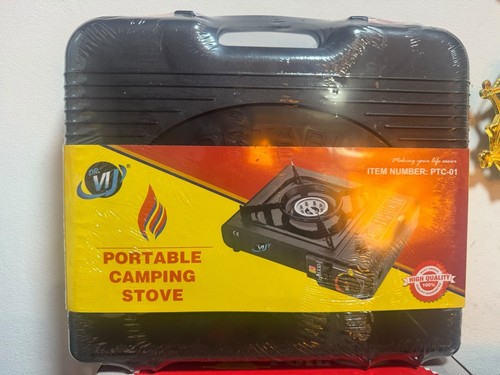 Portable camping stove - camping, case