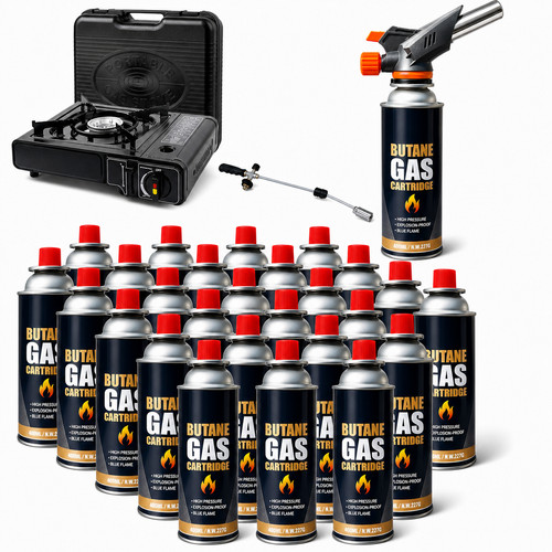Butane gas canisters bottles - canisters,