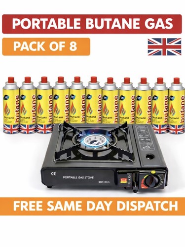 8pc can butane - 8pc,