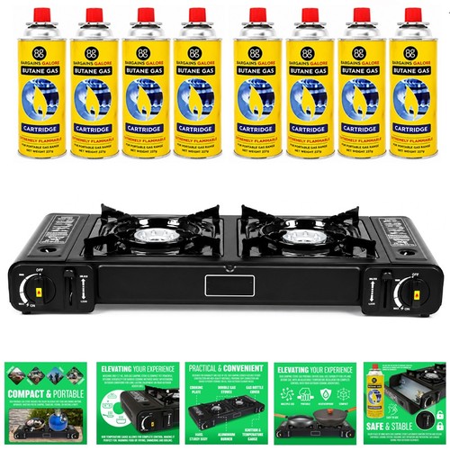 Double portable outdoor gas - outdoor,