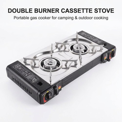 Portable butane gas stove - gas,