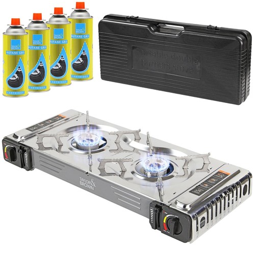 Portable butane double - butane, twin