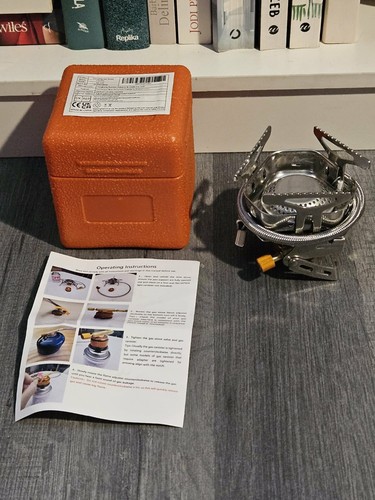 Portable camping gas stove - camping,
