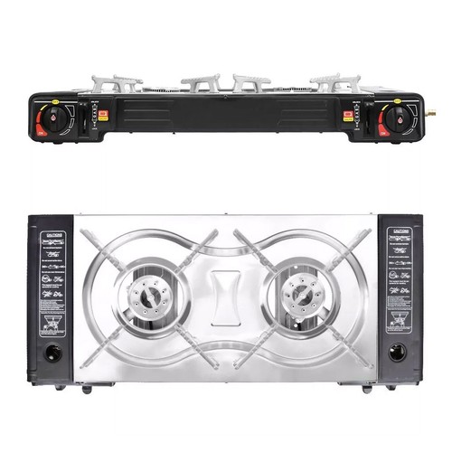 Portable double burner butane - double,