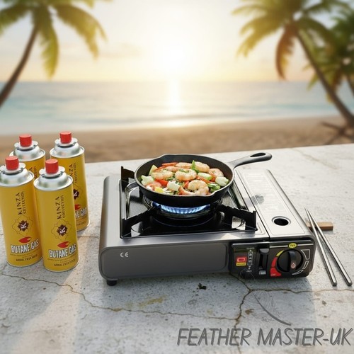 Portable butane gas - portable, stove