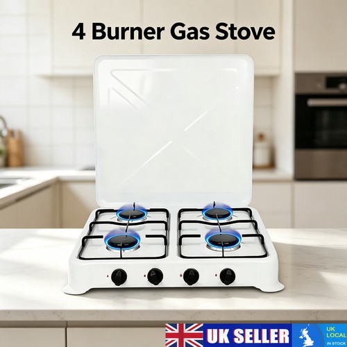 Portable gas stove - 4, burner