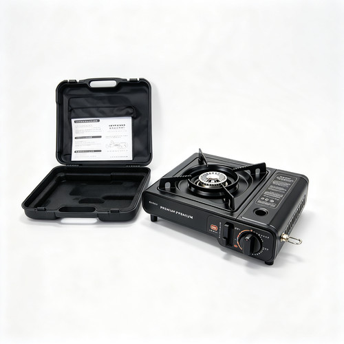 Portable camping gas cooker - portable,