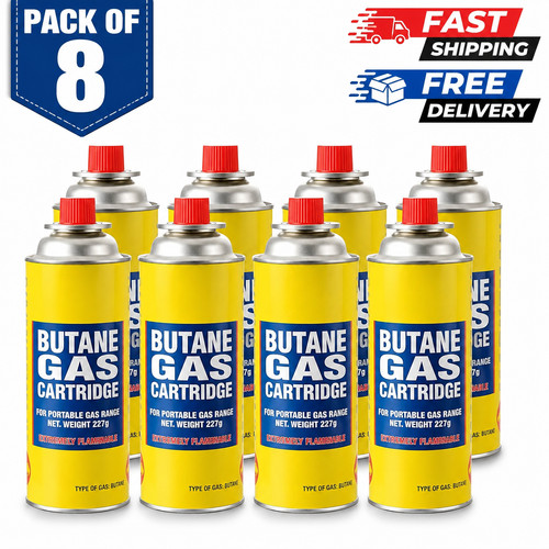 Butane gas bottles - x,