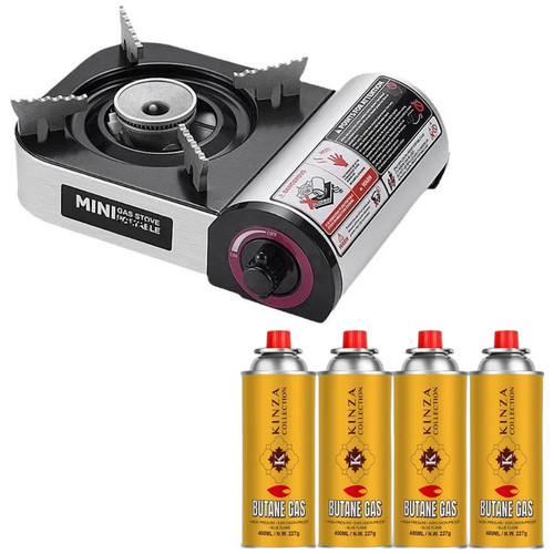 Portable camping stove - camping,