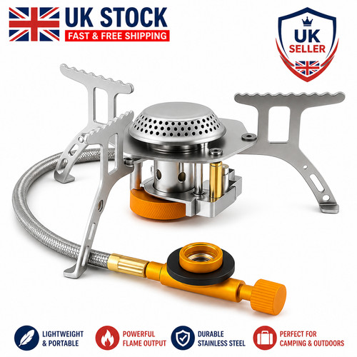 Portable camping gas stove - camping,
