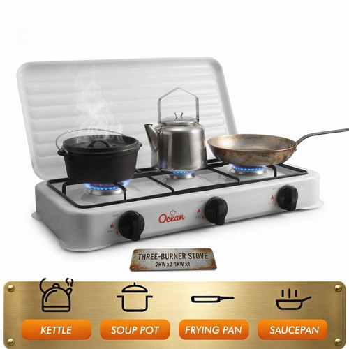 Portable gas stove burner - portable,
