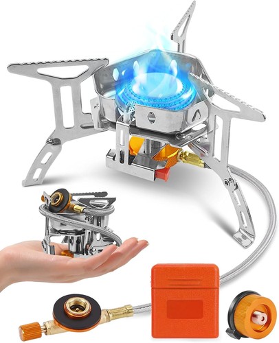 Portable camping gas stove - gas,