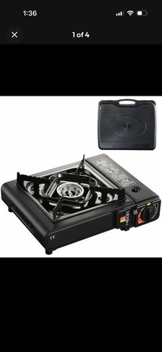 Portable camping stove - stove, butane