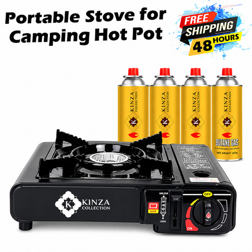 Butane gas portable stove - butane,