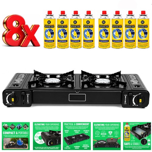 Double portable outdoor gas - outdoor,