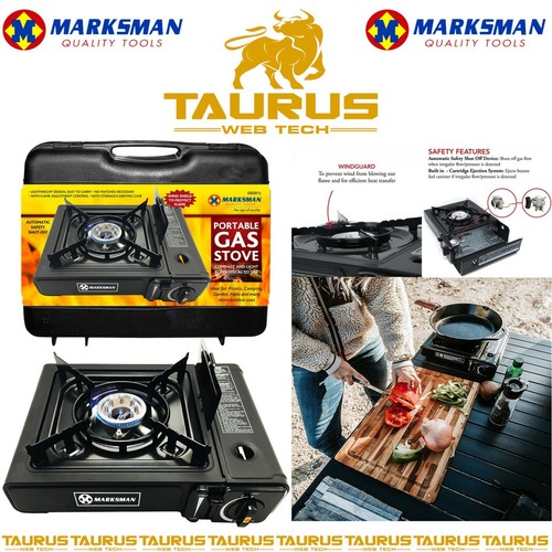 Marksman portable gas cooker - portable,