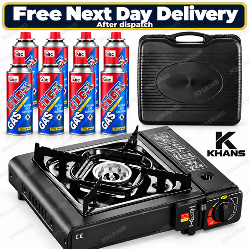 Portable camping gas stove - camping,