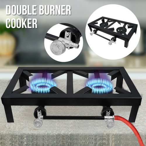 Double portable burner - double,