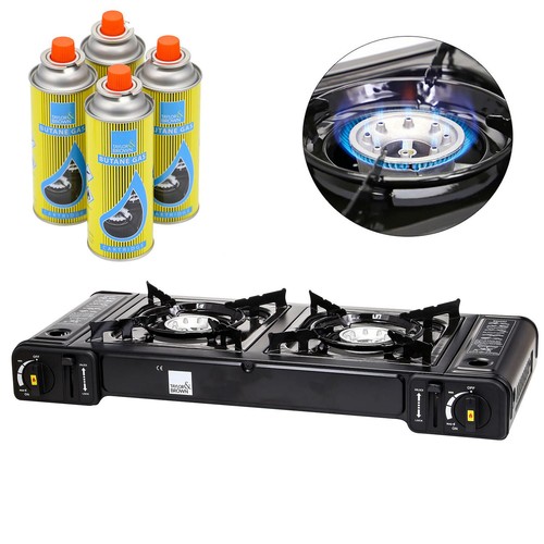 Portable butane double - butane, twin